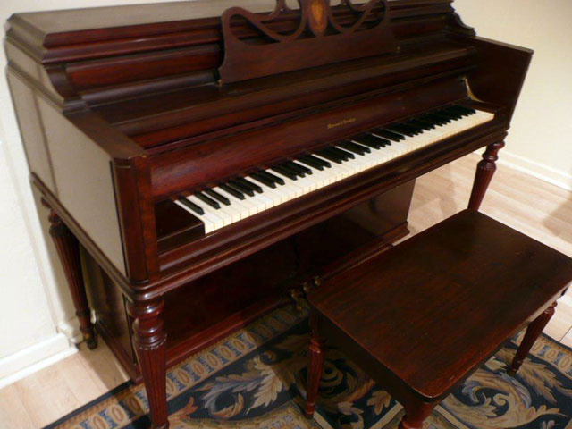 Mason Hamlin Piano   Mason & Hamlin Console Piano  