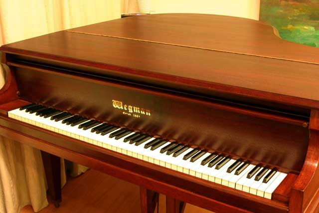 Wegman Baby Grand Piano  